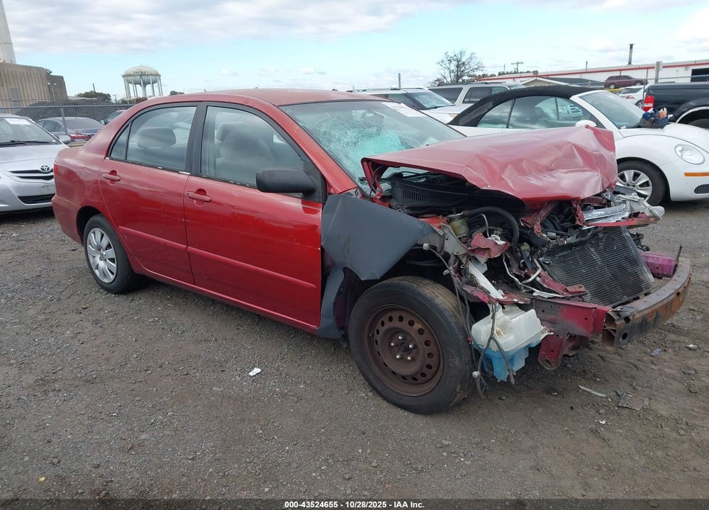 2003 TOYOTA COROLLA LE VIN: 2T1BR32E63C123451