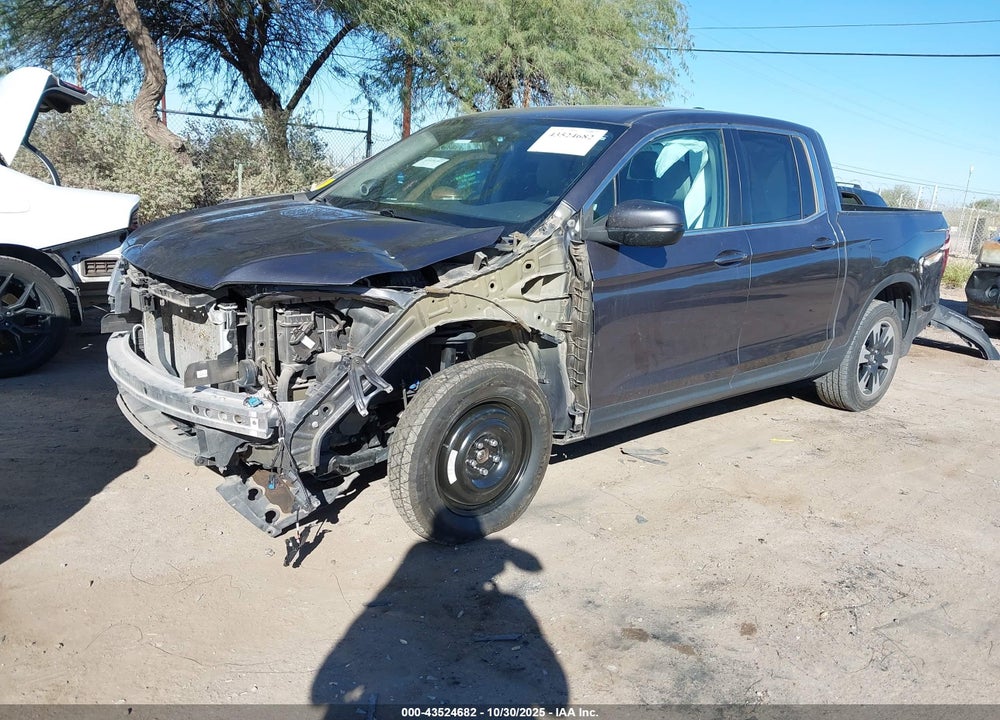 2020 HONDA RIDGELINE AWD RTL VIN: 5FPYK3F5XLB029987