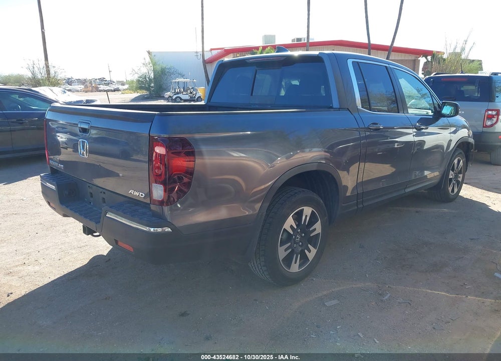 2020 HONDA RIDGELINE AWD RTL VIN: 5FPYK3F5XLB029987