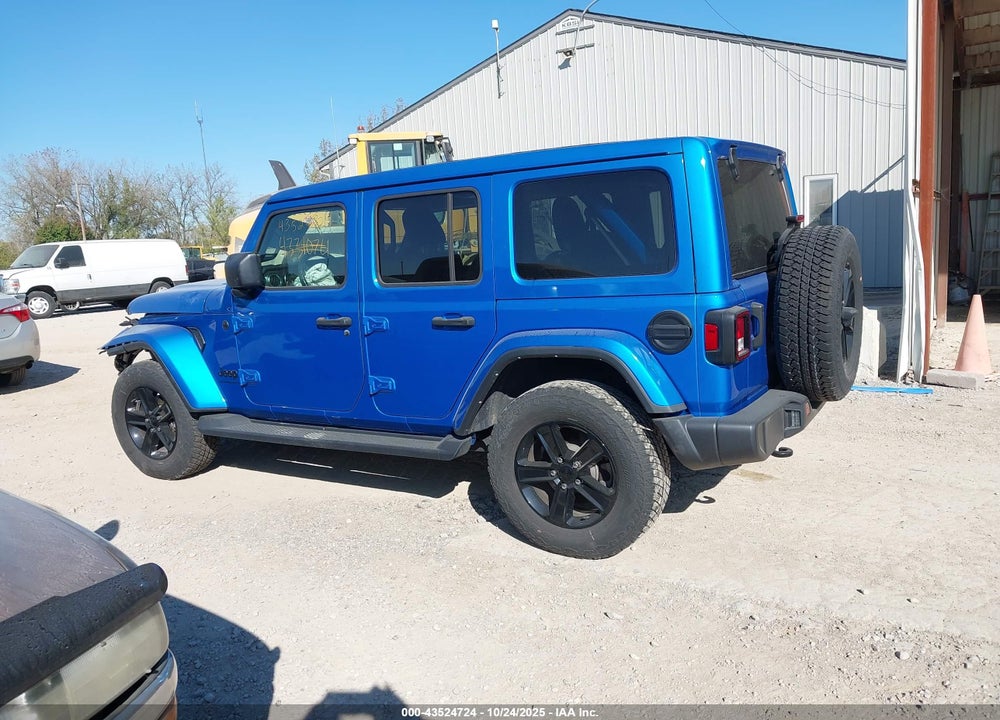 2023 JEEP WRANGLER 4-DOOR SAHARA ALTITUDE 4X4 VIN: 1C4HJXEG9PW666649