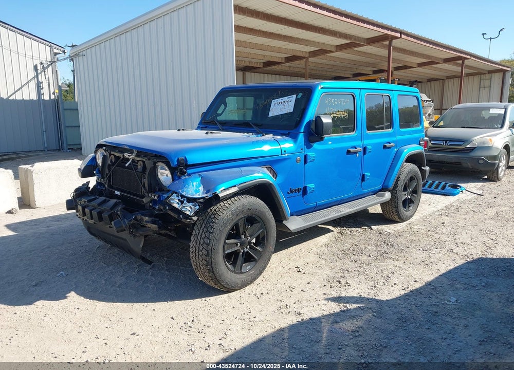 2023 JEEP WRANGLER 4-DOOR SAHARA ALTITUDE 4X4 VIN: 1C4HJXEG9PW666649