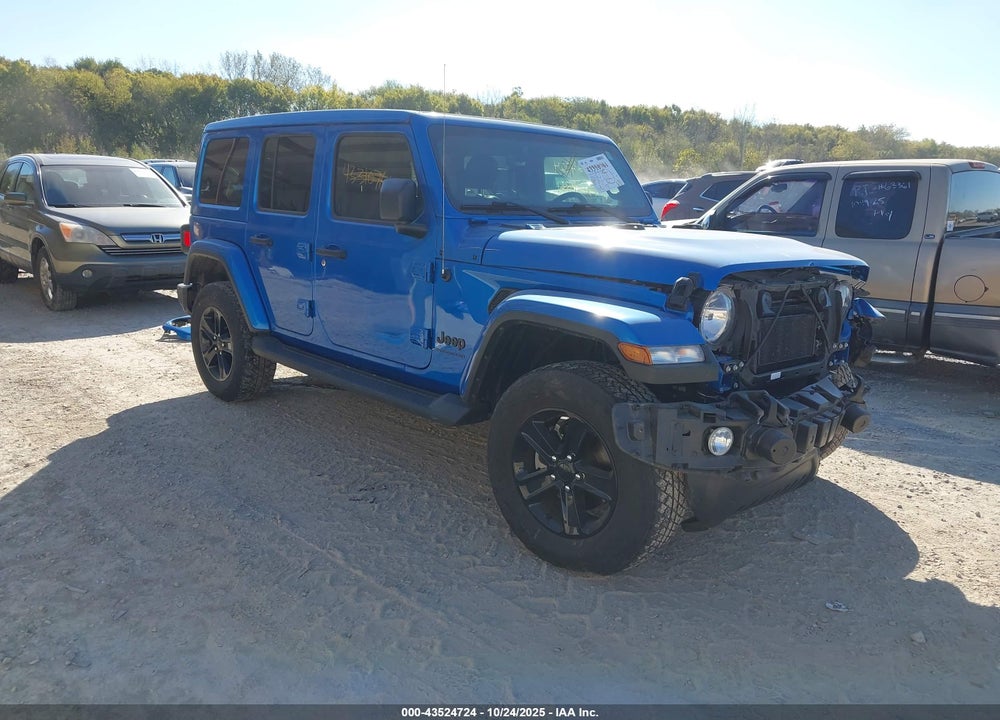 2023 JEEP WRANGLER 4-DOOR SAHARA ALTITUDE 4X4 VIN: 1C4HJXEG9PW666649