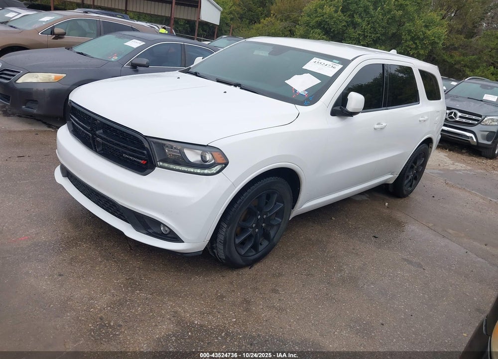 2017 DODGE DURANGO VIN: 1C4SDHCT1HC651102