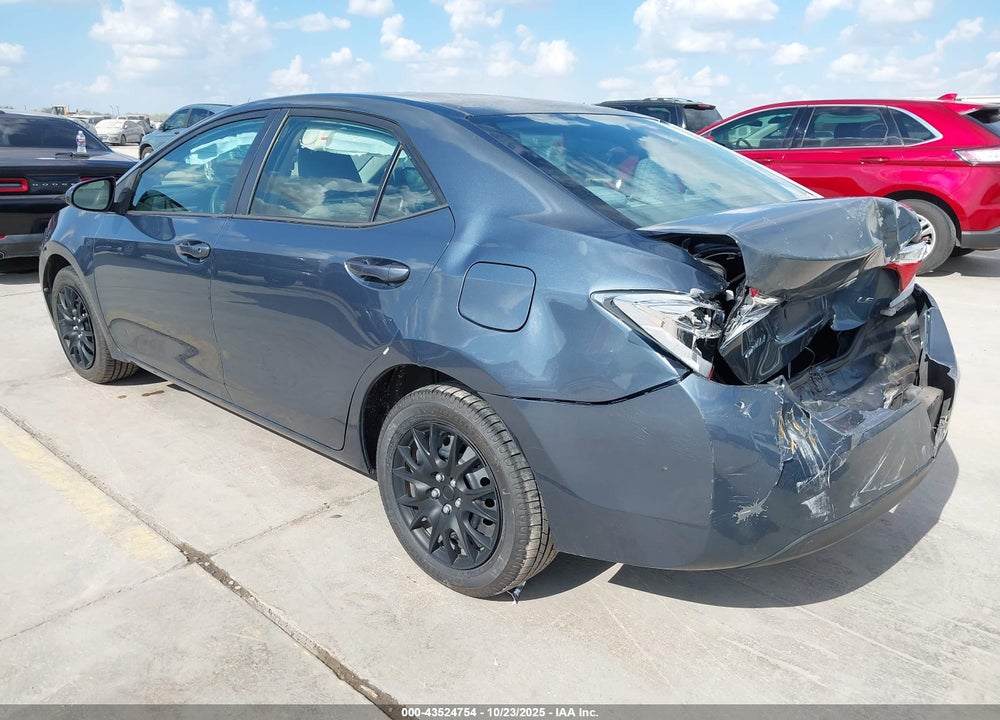 2016 TOYOTA COROLLA LE VIN: 5YFBURHE1GP520743