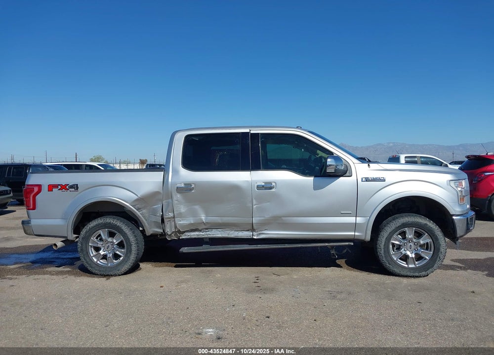 2017 FORD F-150 LARIAT VIN: 1FTEW1EG1HFC90418