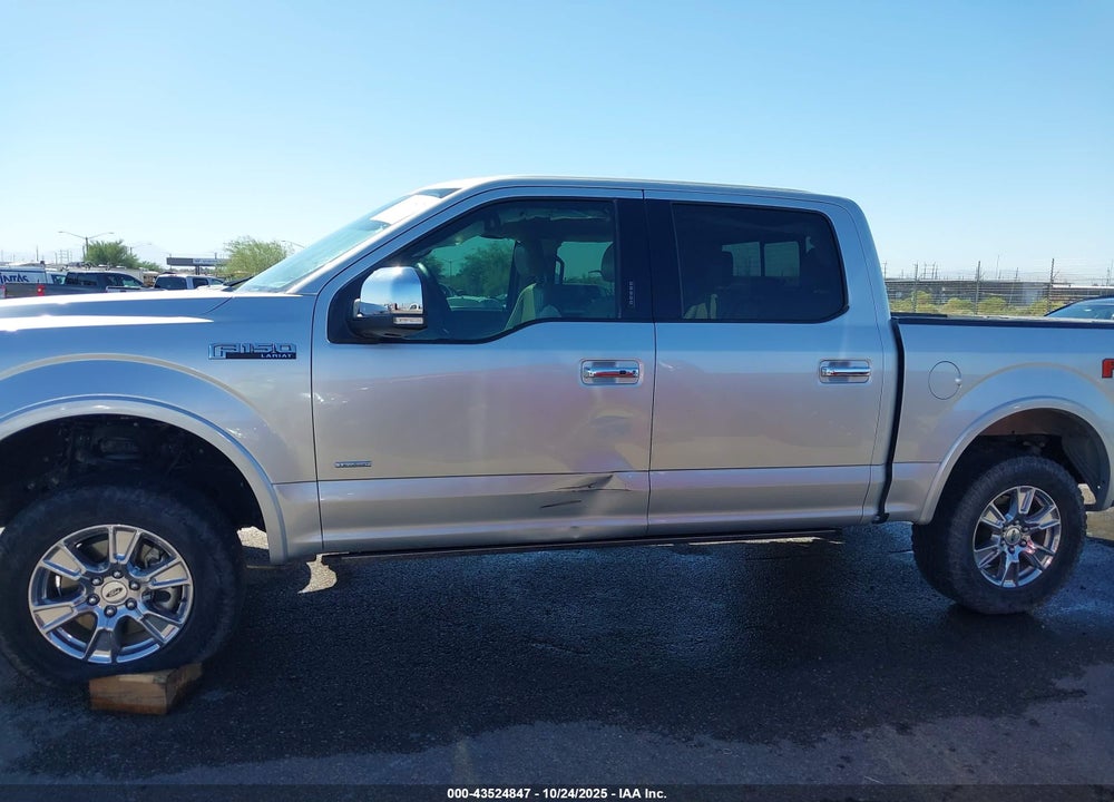 2017 FORD F-150 LARIAT VIN: 1FTEW1EG1HFC90418