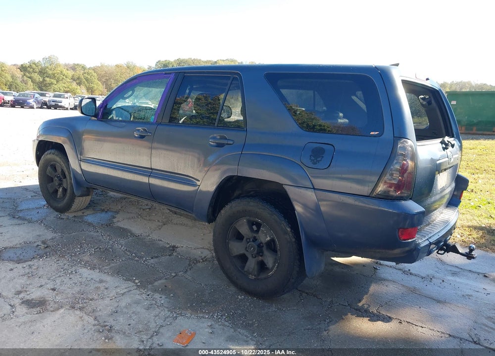 2005 TOYOTA 4RUNNER SR5 V6 VIN: JTEZU14R550045299