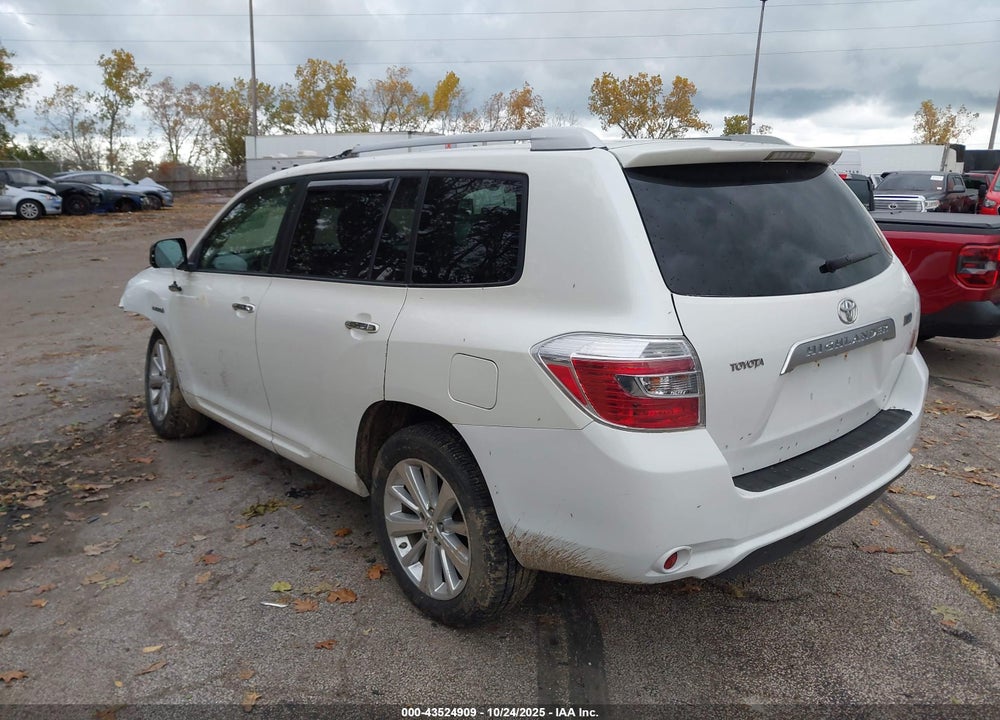2008 TOYOTA HIGHLANDER HYBRID VIN: JTEEW41AX82025213