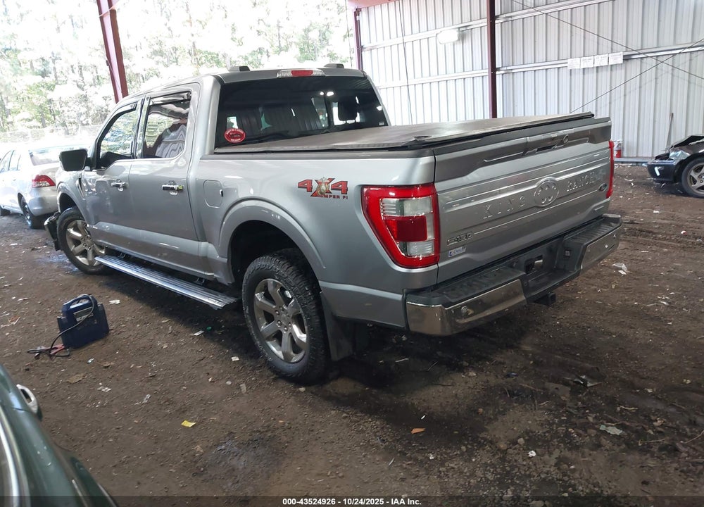 2021 FORD F-150 KING RANCH VIN: 1FTFW1E87MFB90377