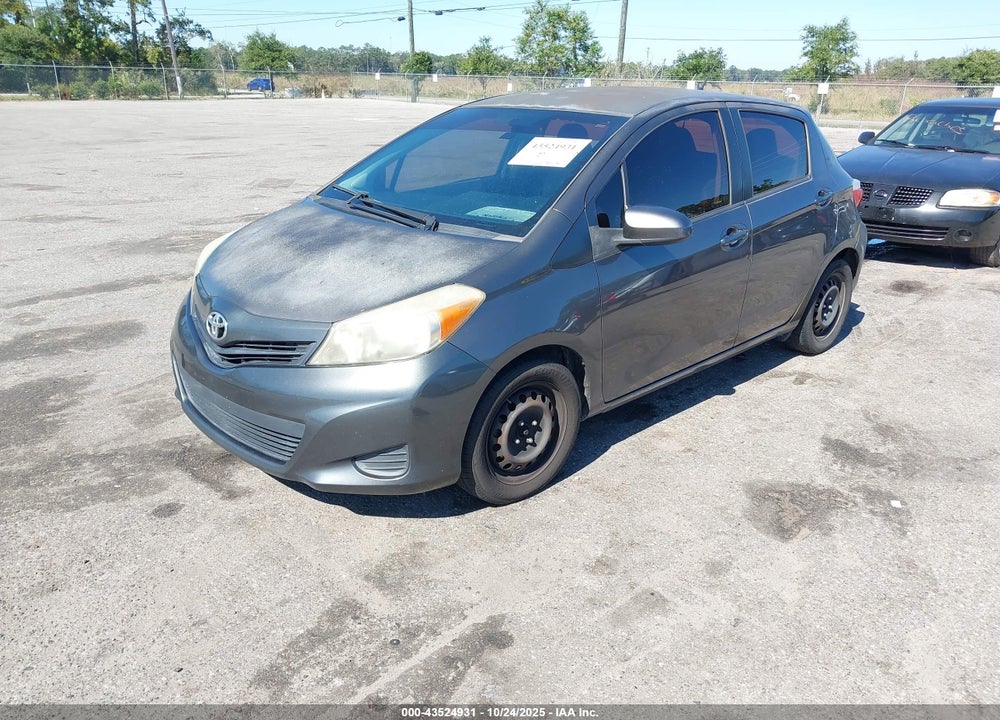 2013 TOYOTA YARIS L VIN: JTDKTUD34DD543698