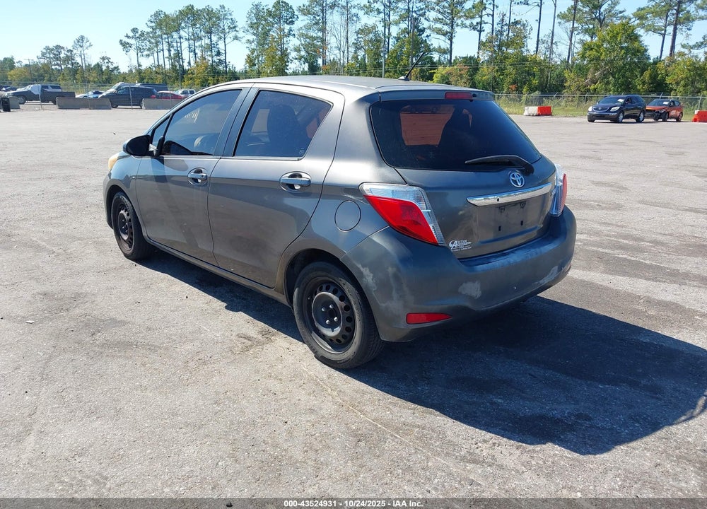 2013 TOYOTA YARIS L VIN: JTDKTUD34DD543698