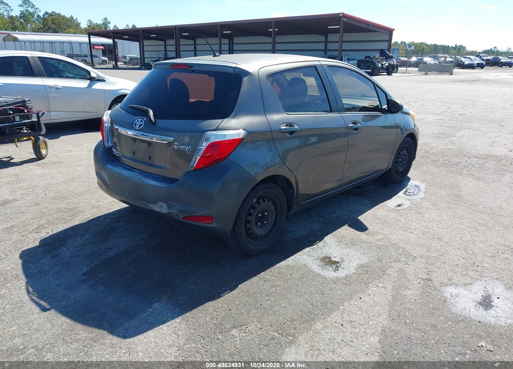 2013 TOYOTA YARIS L VIN: JTDKTUD34DD543698