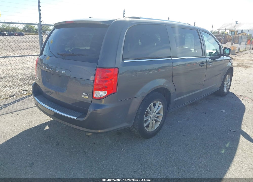 2019 DODGE GRAND CARAVAN SXT VIN: 2C4RDGCG1KR520388