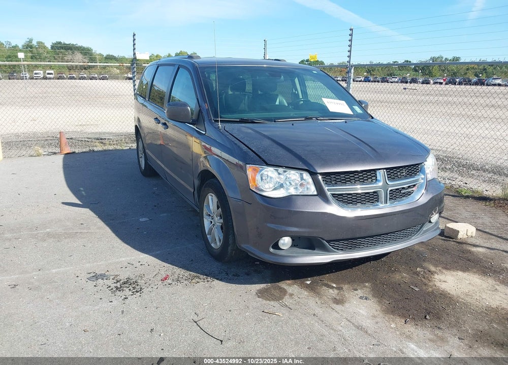 2019 DODGE GRAND CARAVAN SXT VIN: 2C4RDGCG1KR520388