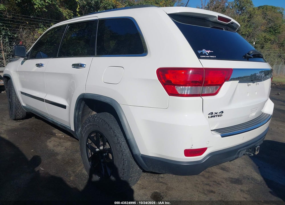 2011 JEEP GRAND CHEROKEE LIMITED VIN: 1J4RR5GG4BC522509