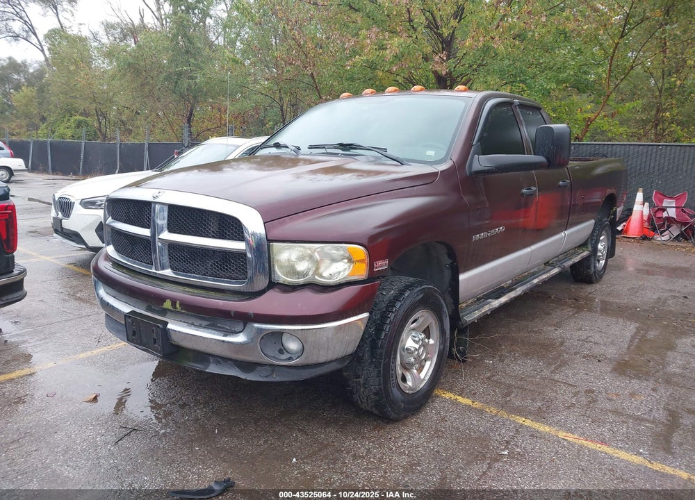 2004 DODGE RAM 2500 SLT/LARAMIE VIN: 3D7KU28D74G273802