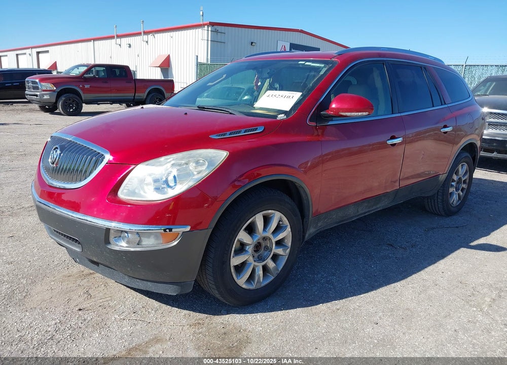 2012 BUICK ENCLAVE LEATHER VIN: 5GAKRCED0CJ209797