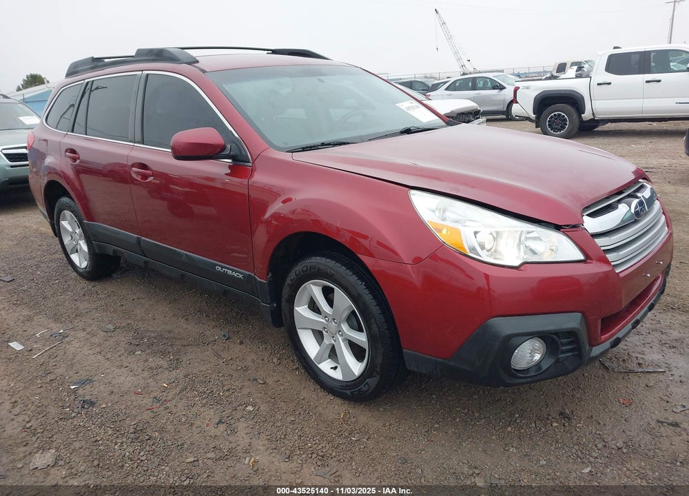 2014 SUBARU OUTBACK 2.5I PREMIUM VIN: 4S4BRBCC9E3237412