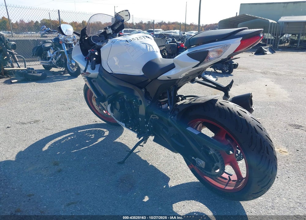 2025 SUZUKI GSX-R600 VIN: JS1GN7FA6S7100262