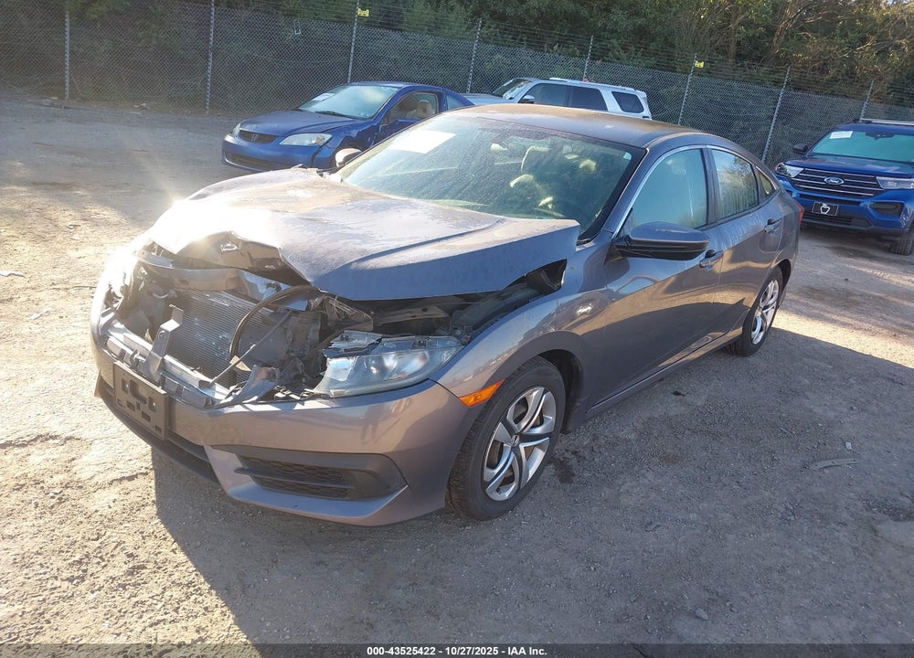 2016 HONDA CIVIC LX VIN: 2HGFC2F57GH531591