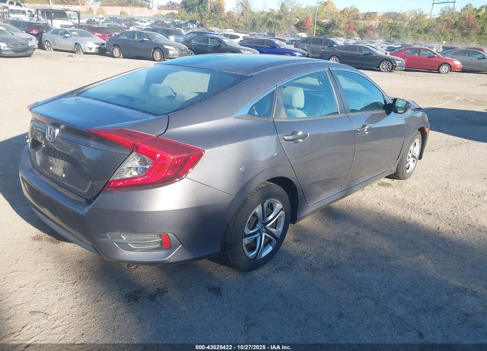 2016 HONDA CIVIC LX VIN: 2HGFC2F57GH531591