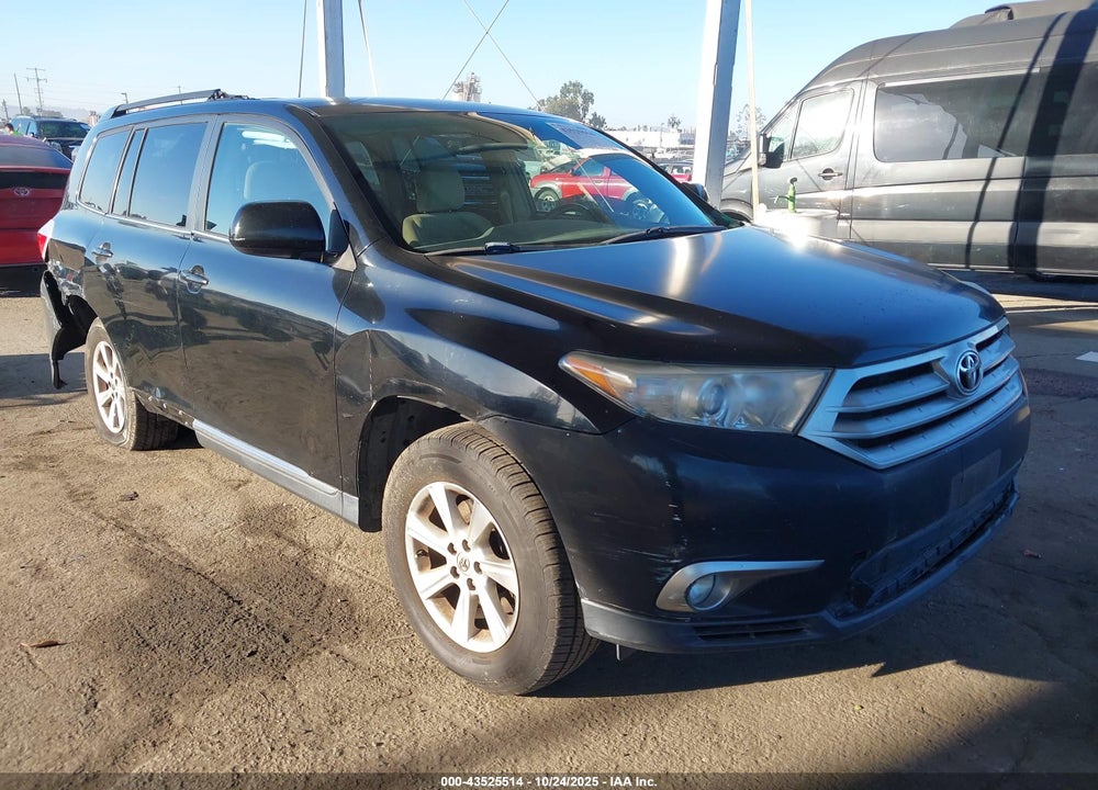 2012 TOYOTA HIGHLANDER BASE V6 VIN: 5TDZK3EH7CS059596