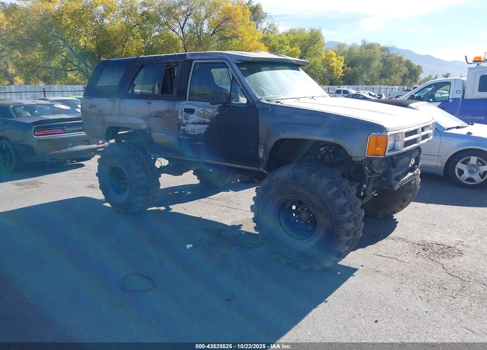 1987 TOYOTA 4RUNNER RN60 VIN: JT4RN62D4H0151012