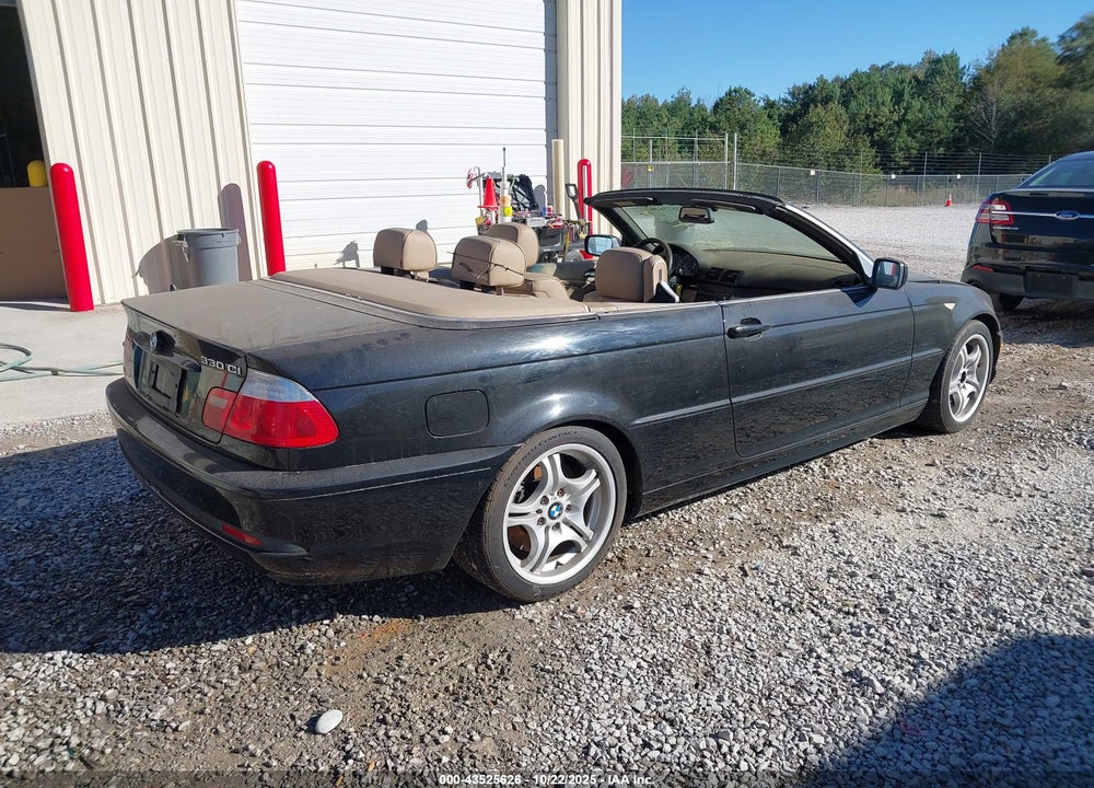 2005 BMW 330CI VIN: WBABW53495PL51584