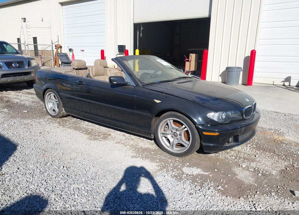 2005 BMW 330CI VIN: WBABW53495PL51584