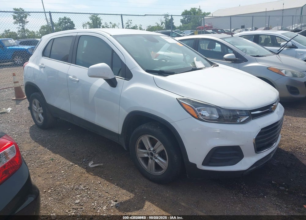 2017 CHEVROLET TRAX VIN: KL7CJNSB1HB236546