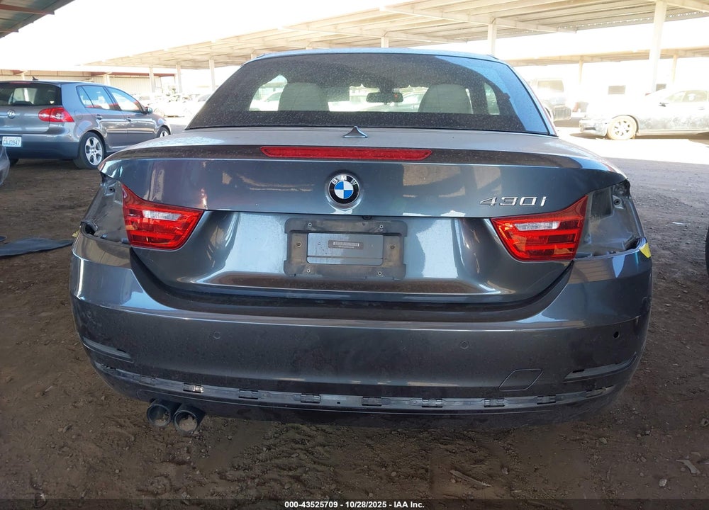 2017 BMW 430I VIN: WBA4U7C52H5D42926