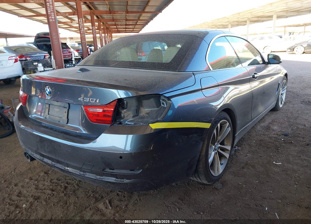2017 BMW 430I VIN: WBA4U7C52H5D42926