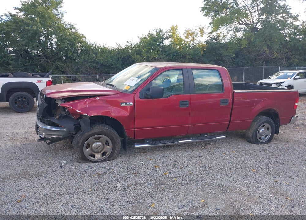 2008 FORD F-150 VIN: 1FTRW14W58FC01427