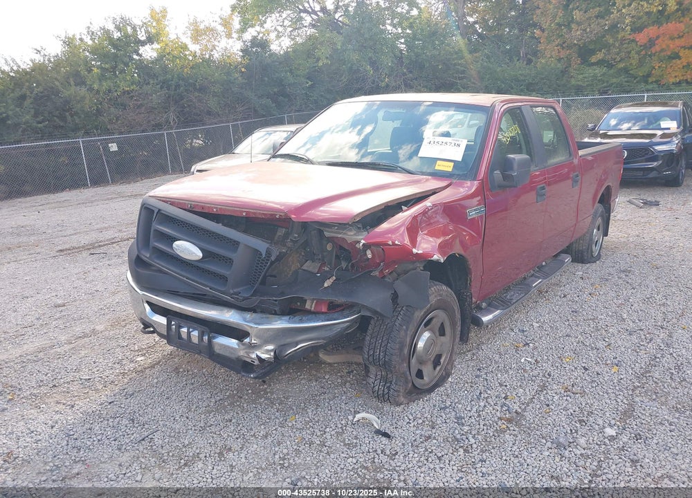 2008 FORD F-150 VIN: 1FTRW14W58FC01427
