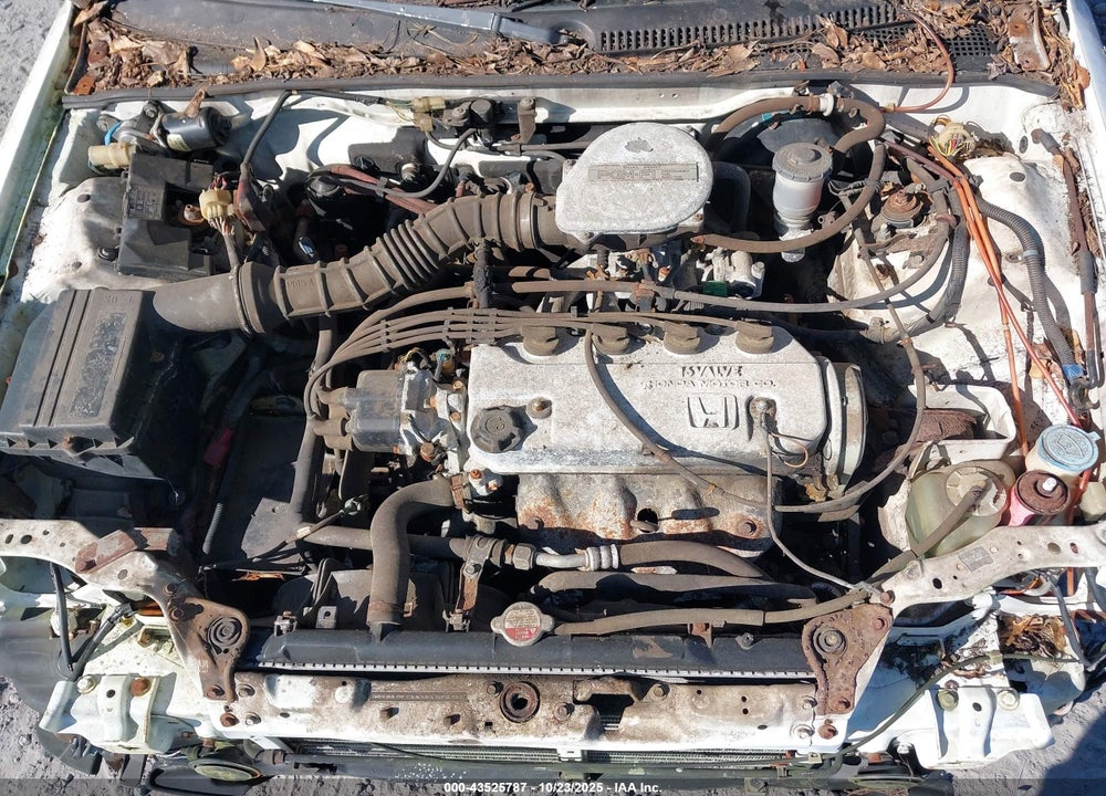1989 HONDA CIVIC DX VIN: 2HGED6354KH553447