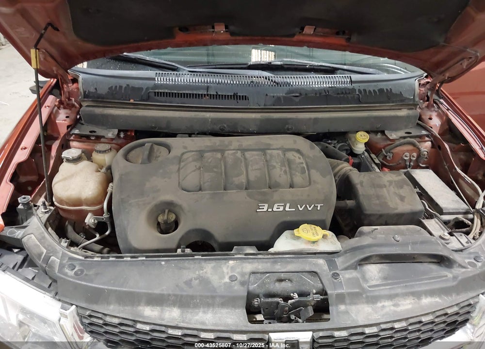 2013 DODGE JOURNEY SXT VIN: 3C4PDDBGXDT714036