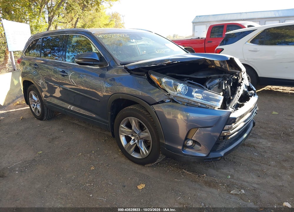 2019 TOYOTA HIGHLANDER LIMITED VIN: 5TDDZRFH3KS926546