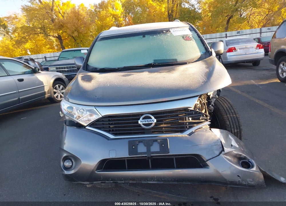 2017 NISSAN QUEST SV VIN: JN8AE2KP6H9169754
