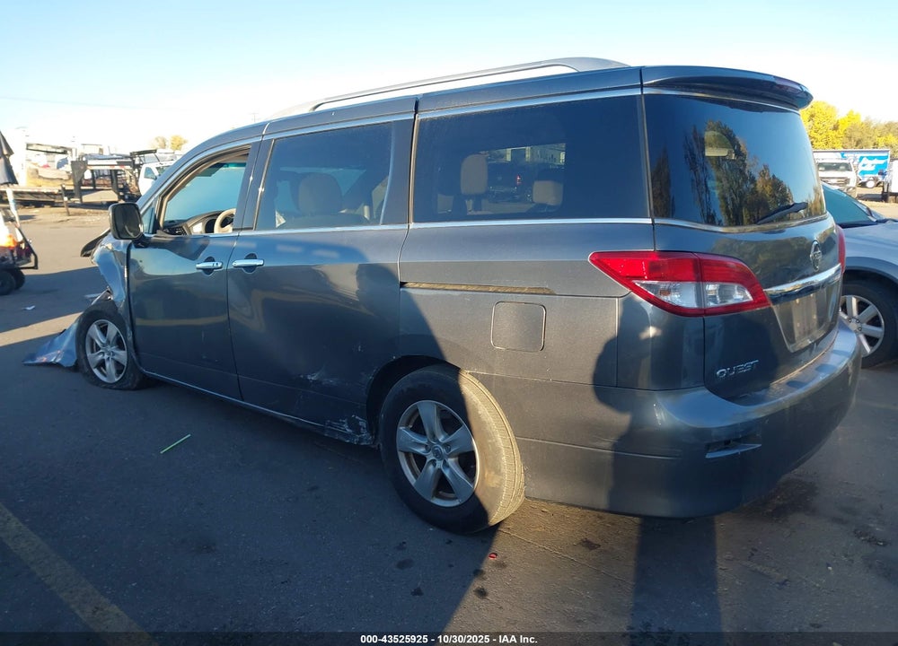 2017 NISSAN QUEST SV VIN: JN8AE2KP6H9169754