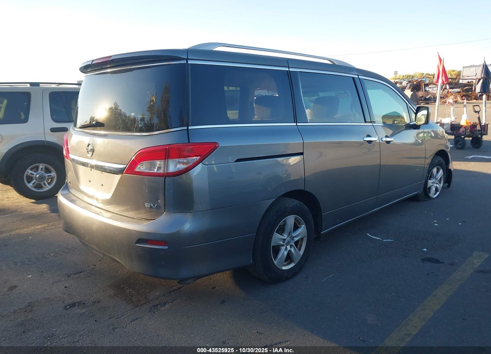 2017 NISSAN QUEST SV VIN: JN8AE2KP6H9169754