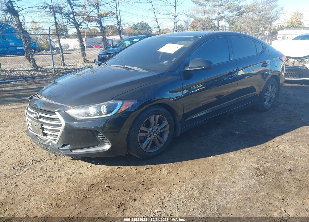 2018 HYUNDAI ELANTRA SEL VIN: 5NPD84LF1JH386319