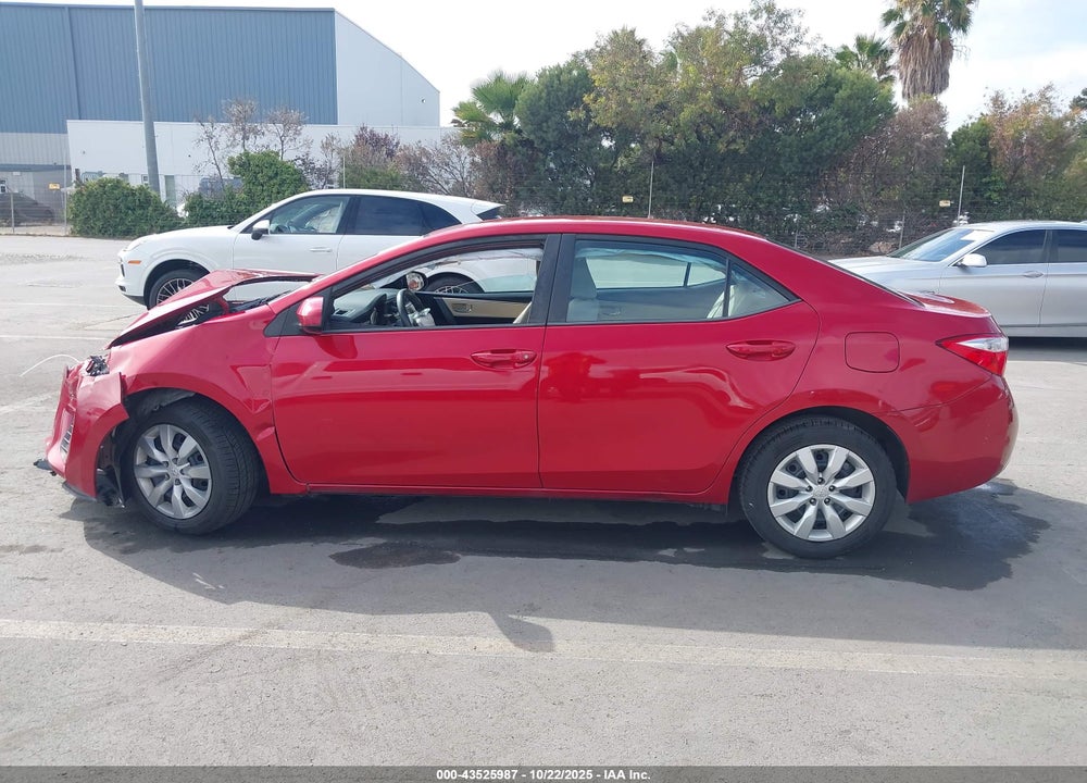 2014 TOYOTA COROLLA LE VIN: 5YFBURHE7EP157748