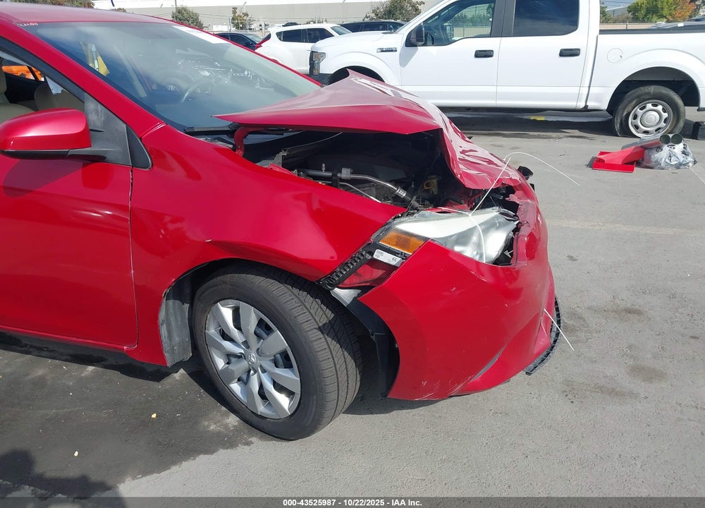 2014 TOYOTA COROLLA LE VIN: 5YFBURHE7EP157748
