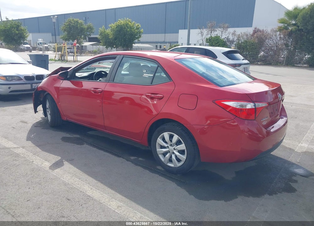 2014 TOYOTA COROLLA LE VIN: 5YFBURHE7EP157748