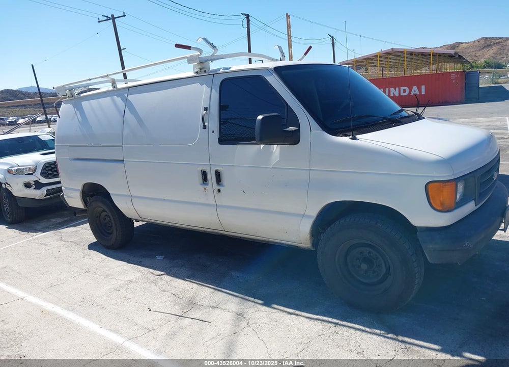 2006 FORD E-250 COMMERCIAL/RECREATIONAL VIN: 1FTNE24L96HA74339
