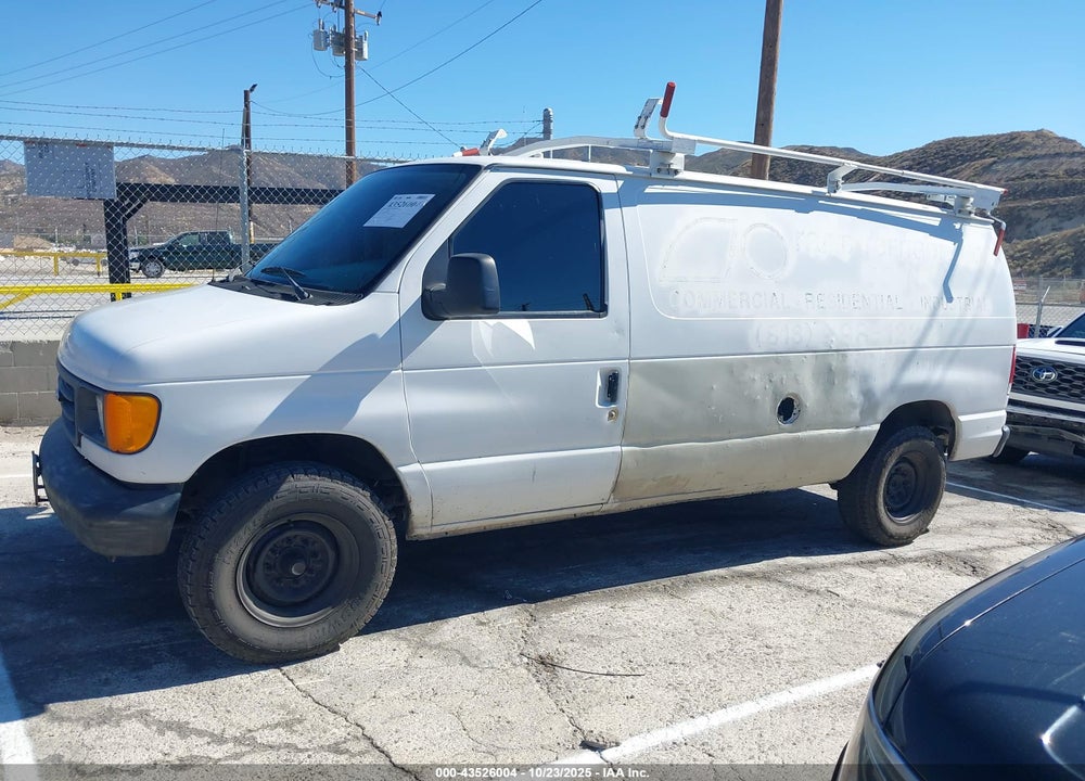 2006 FORD E-250 COMMERCIAL/RECREATIONAL VIN: 1FTNE24L96HA74339