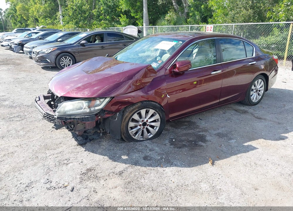 2014 HONDA ACCORD EX VIN: 1HGCR2F76EA274180