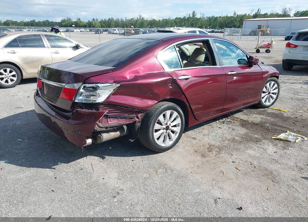2014 HONDA ACCORD EX VIN: 1HGCR2F76EA274180