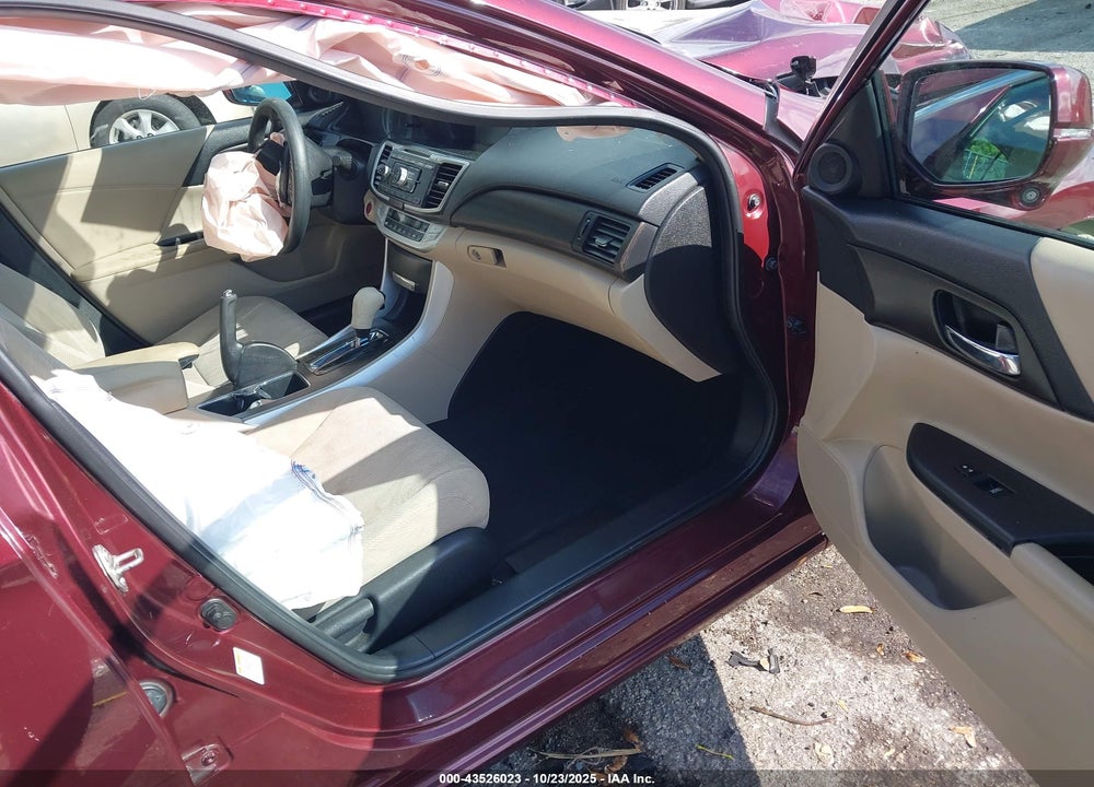 2014 HONDA ACCORD EX VIN: 1HGCR2F76EA274180