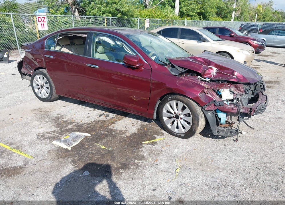 2014 HONDA ACCORD EX VIN: 1HGCR2F76EA274180